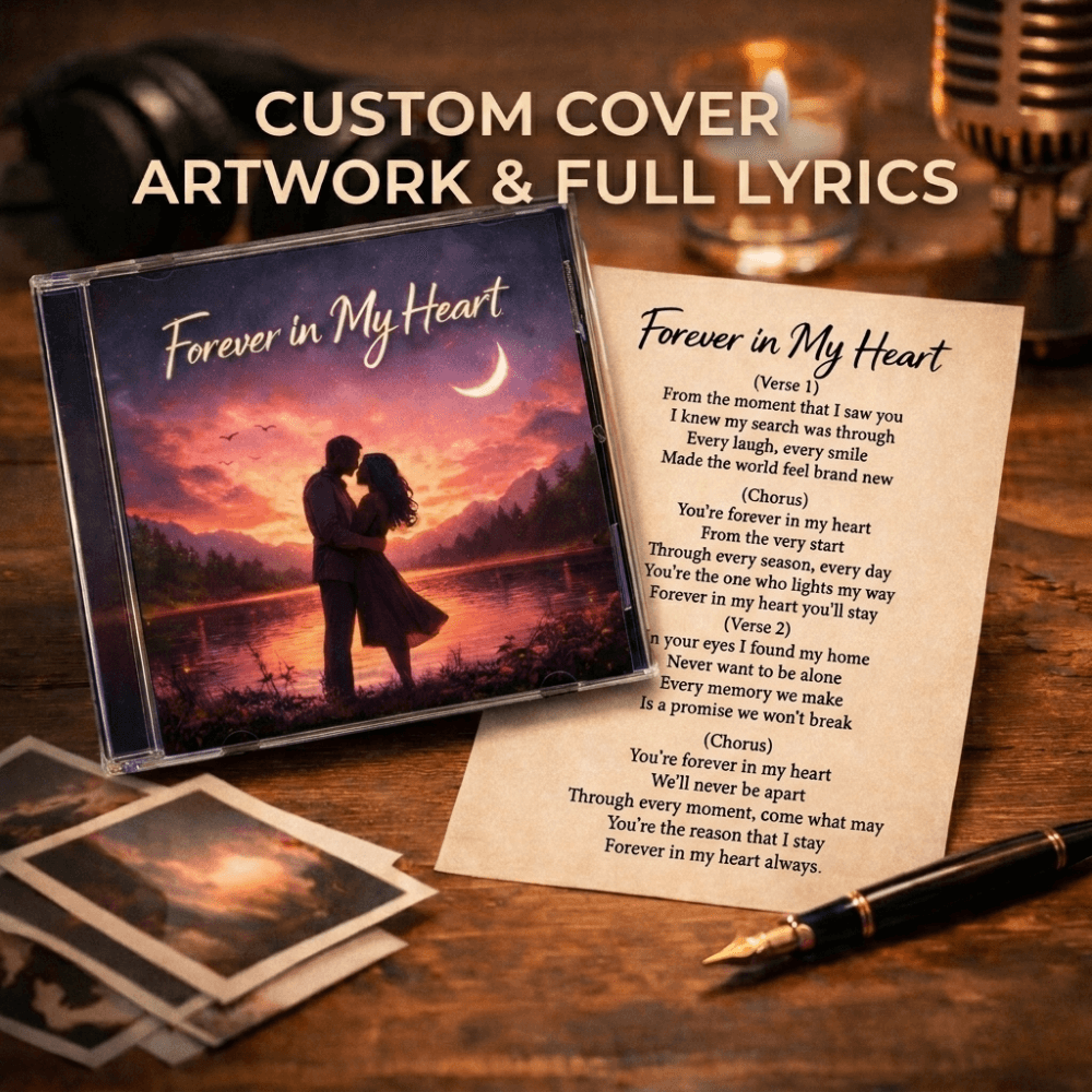 Cover Artwork & Lyrics Package